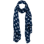 Wornstar Swag Accessory Wornstar Scarf - Navy Dots