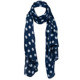 Wornstar Swag Accessory Wornstar Scarf - Navy Dots