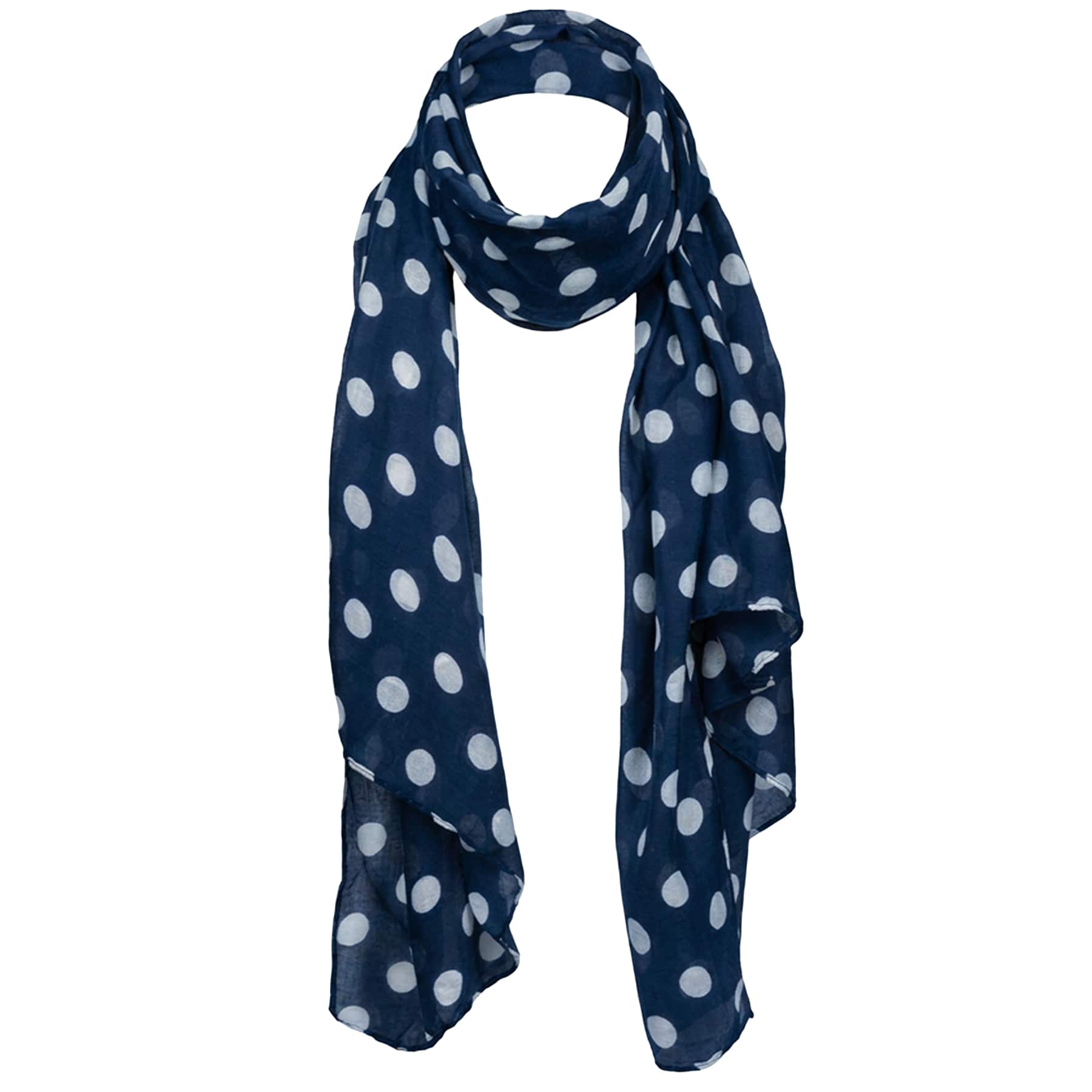 Wornstar Swag Accessory Wornstar Scarf - Navy Dots