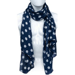 Wornstar Swag Accessory Wornstar Scarf - Navy Dots
