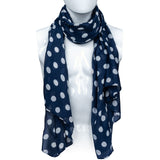 Wornstar Swag Accessory Wornstar Scarf - Navy Dots