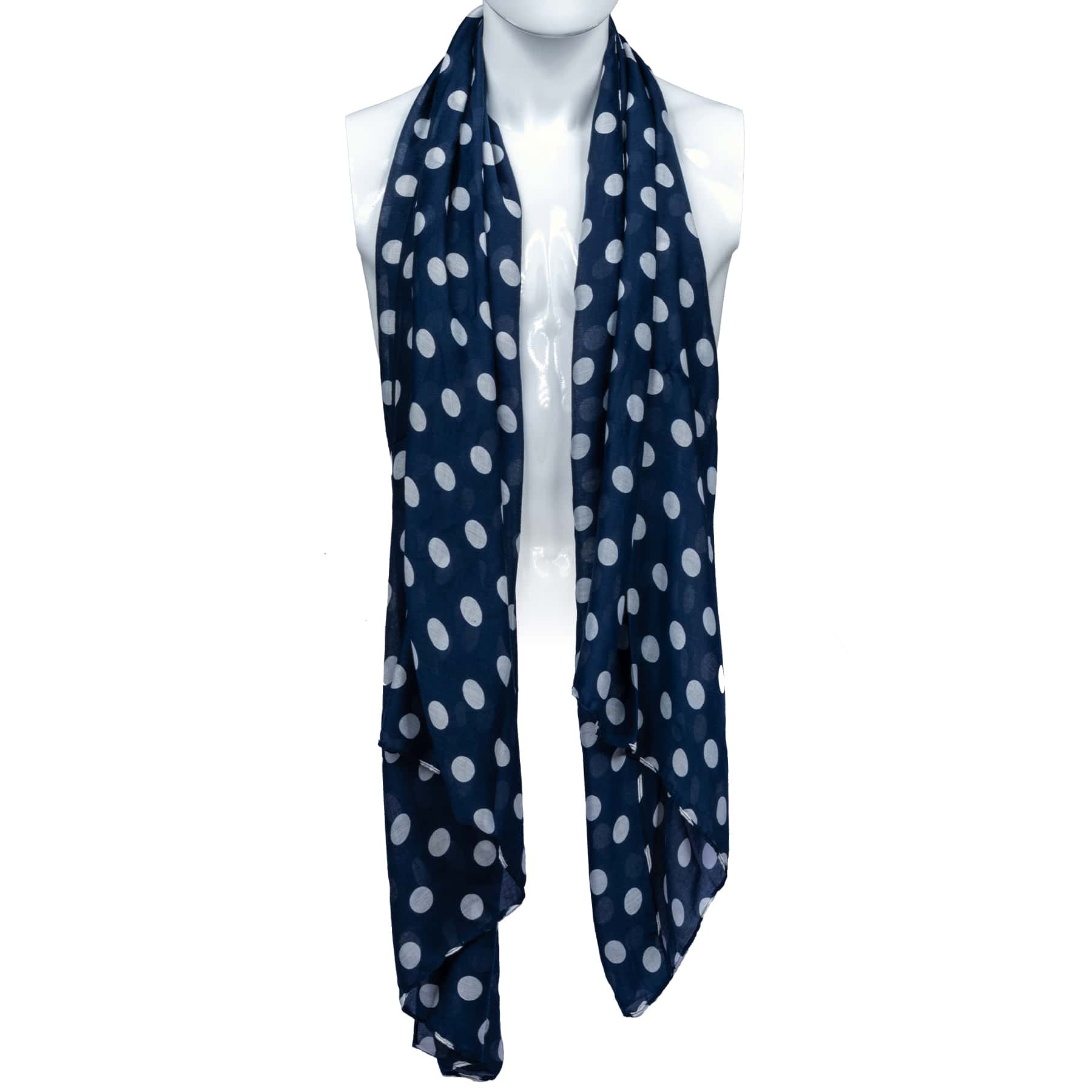 Wornstar Swag Accessory Wornstar Scarf - Navy Dots