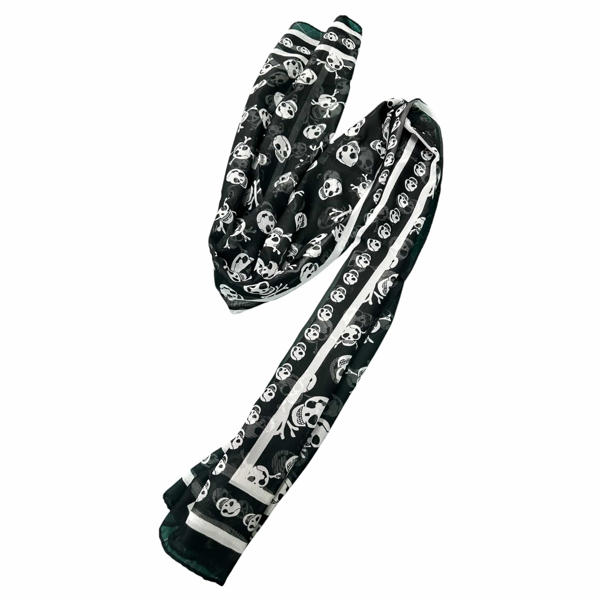Wornstar Swag Accessory Wornstar Scarf - Skulls - Black