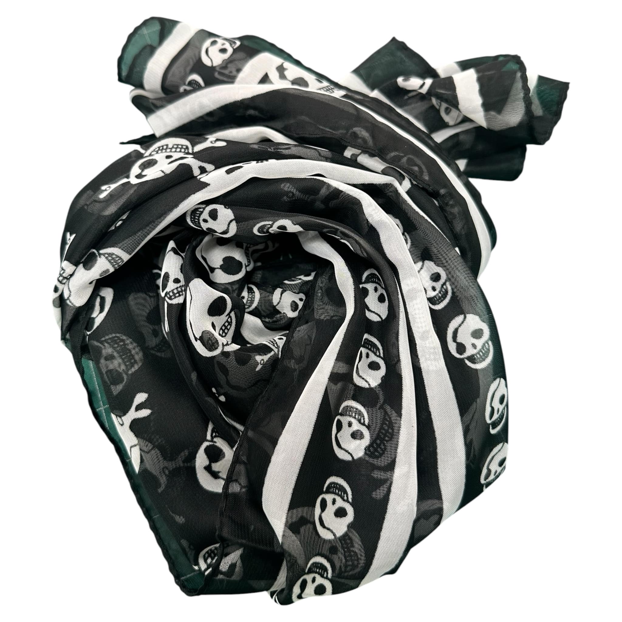 Wornstar Swag Accessory Wornstar Scarf - Skulls - Black