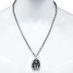 Wornstar Swag Necklace Wornstar Skull Dagger Necklace on Devil's Braid