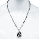 Wornstar Swag Necklace Wornstar Skull Dagger Necklace on Devil's Braid