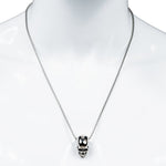Wornstar Swag Necklace Wornstar Skull Necklace on Box Chain
