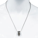 Wornstar Swag Necklace Wornstar Skull Necklace on Box Chain