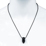 Wornstar Swag Necklace Wornstar Skull Necklace on Box Chain - Black