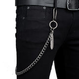Wornstar Swag Pants Chain Wornstar Wallet Chain - Feather - Antique Finish