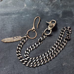 Wornstar Swag Pants Chain Wornstar Wallet Chain - Feather - Antique Finish