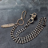 Wornstar Swag Pants Chain Wornstar Wallet Chain - Feather - Antique Finish