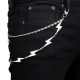 Wornstar Swag Pants Chain Wornstar Wallet Chain - Lightning Strike