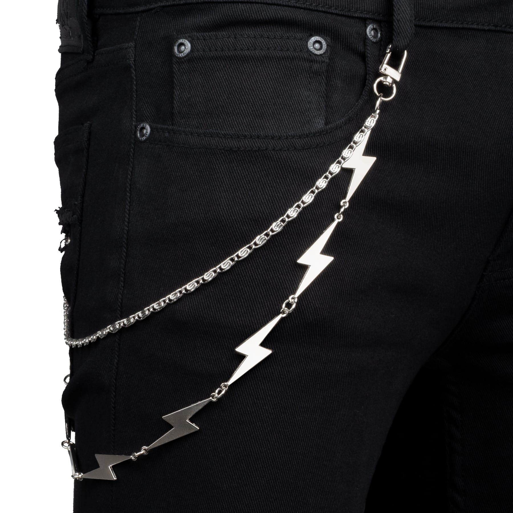 Wornstar Swag Pants Chain Wornstar Wallet Chain - Lightning Strike