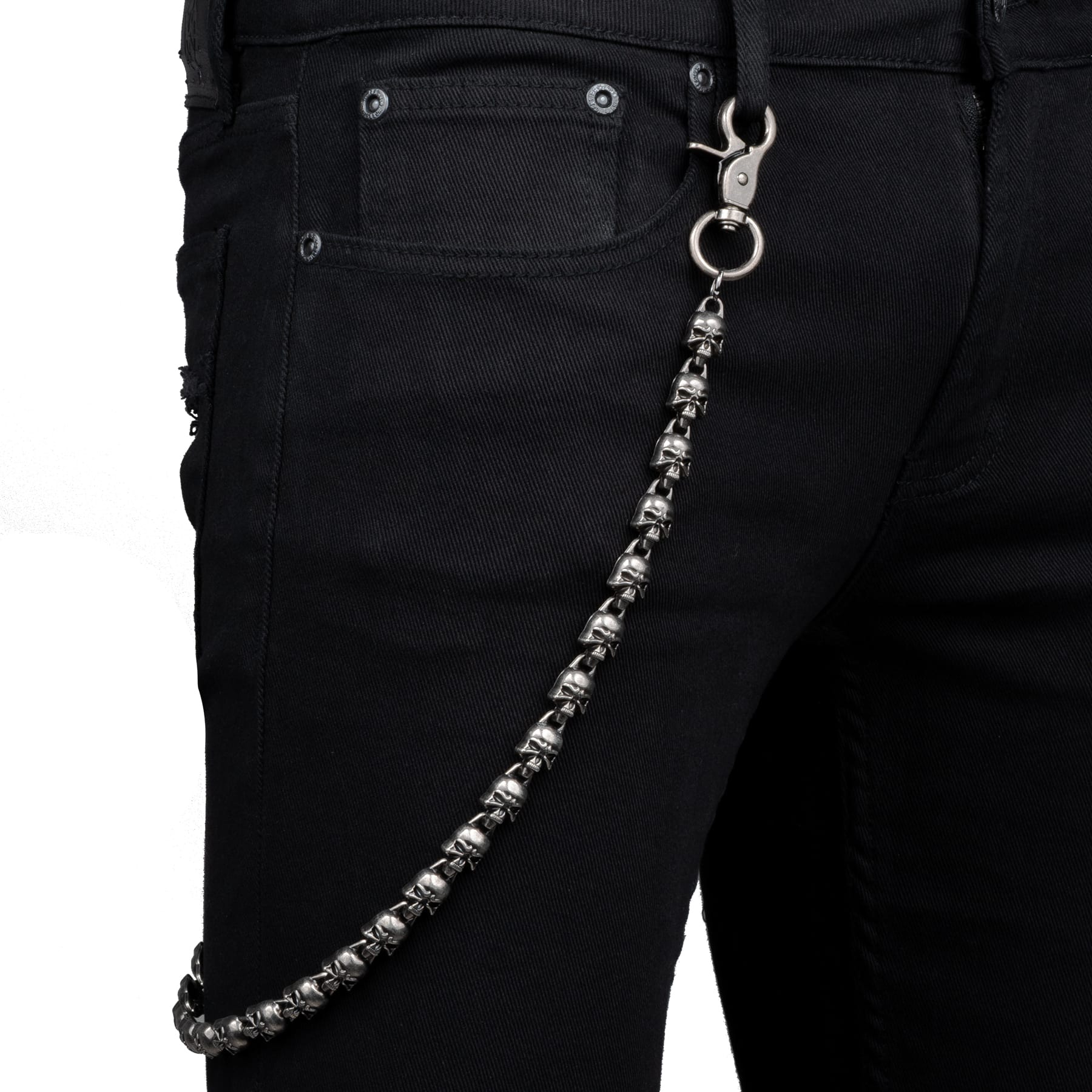 Wornstar Swag Pants Chain Wornstar Wallet Chain - Skull Links - Vintage