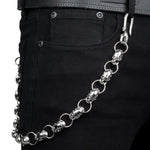 Wornstar Swag Pants Chain Wornstar Wallet Chain - Skulls and Rings