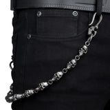 Wornstar Swag Pants Chain Wornstar Wallet Chain - Skulls with Hook - Antique Finish