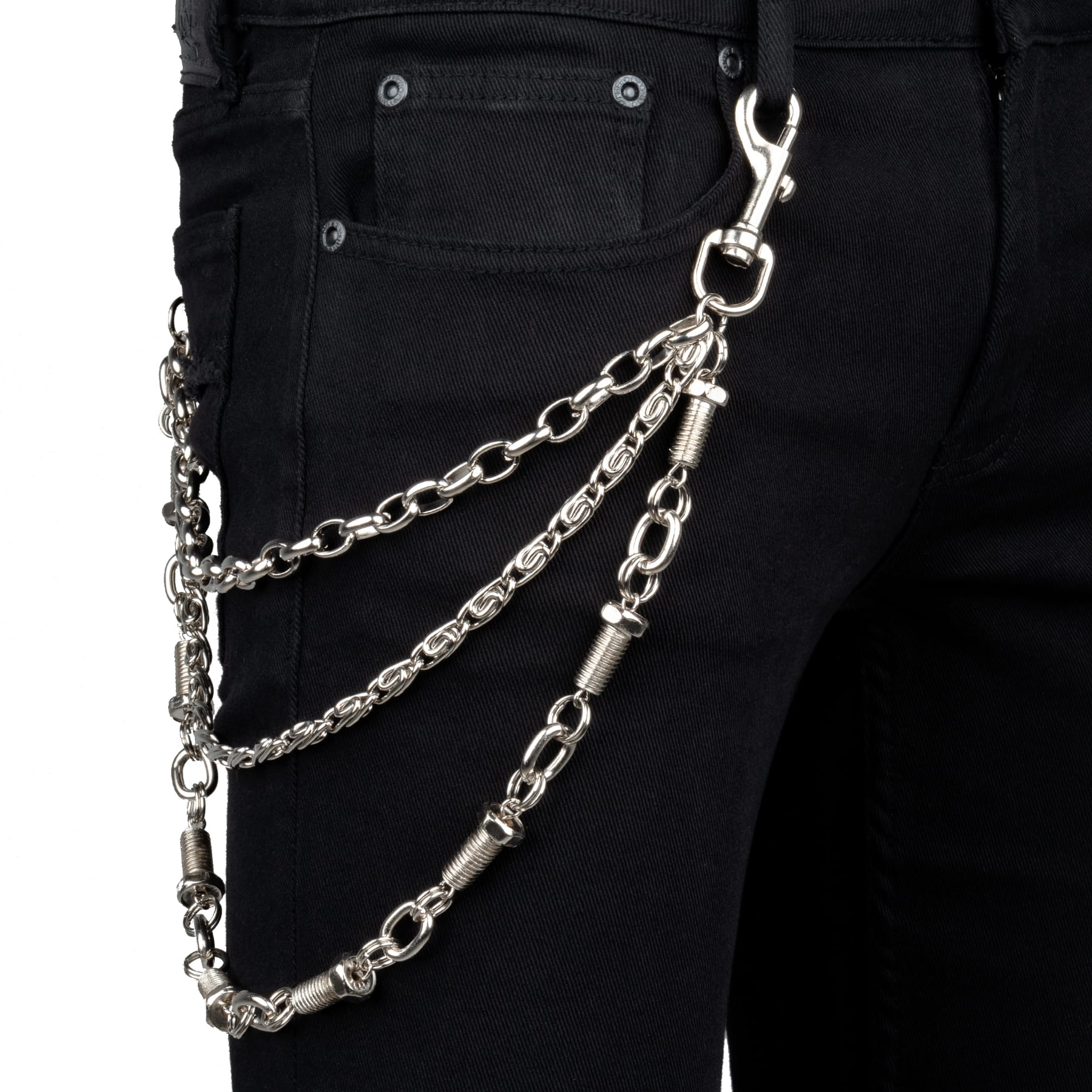 Wornstar Swag Pants Chain Wornstar Wallet Chain - Triple Chain - Threaded