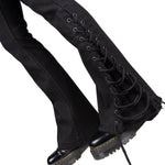 Wornstar Clothing Mens Jeans. Cutlass Blackout Denim Stage Pants - Black