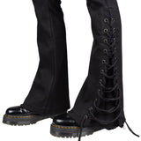 Wornstar Clothing Mens Jeans. Cutlass Blackout Denim Stage Pants - Black