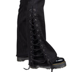 Wornstar Clothing Mens Jeans. Cutlass Blackout Denim Stage Pants - Black