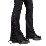 Wornstar Clothing Mens Jeans. Cutlass Blackout Denim Stage Pants - Black