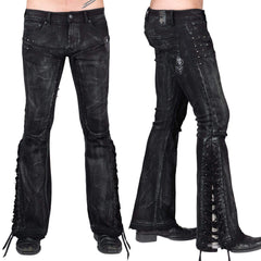 Wornstar Clothing Mens Jeans. Cutlass Denim Stage Pants - Black