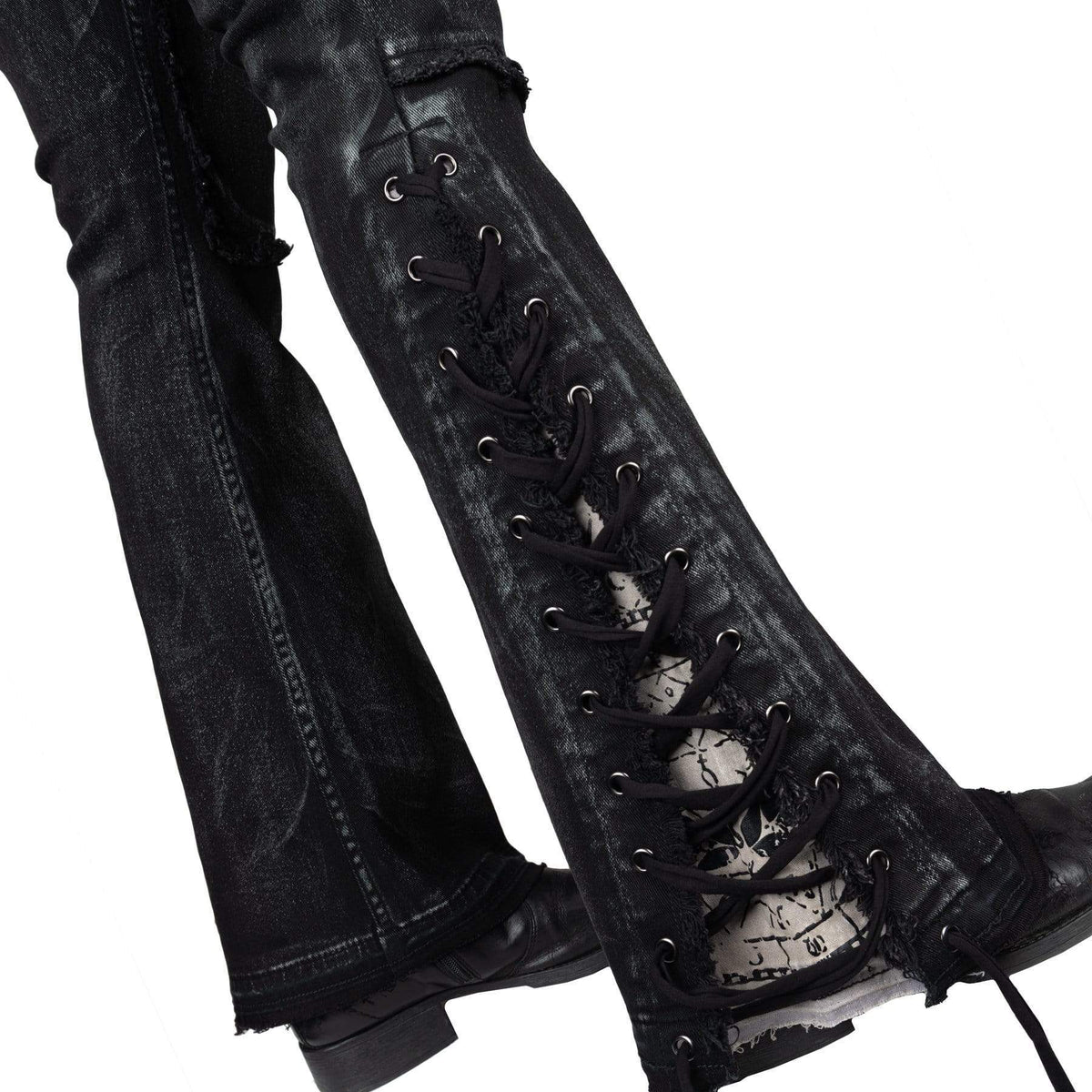 Wornstar Clothing Mens Jeans. Cutlass Denim Stage Pants - Black