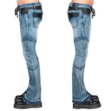 Wornstar Clothing Mens Jeans. Troubadour Denim Jeans - Classic Blue