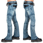 Wornstar Clothing Mens Jeans. Troubadour Denim Jeans - Classic Blue