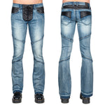 Wornstar Clothing Mens Jeans. Troubadour Denim Jeans - Classic Blue
