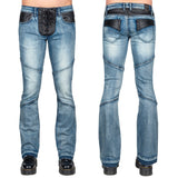 Wornstar Clothing Mens Jeans. Troubadour Denim Jeans - Classic Blue