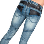 Wornstar Clothing Mens Jeans. Troubadour Denim Jeans - Classic Blue