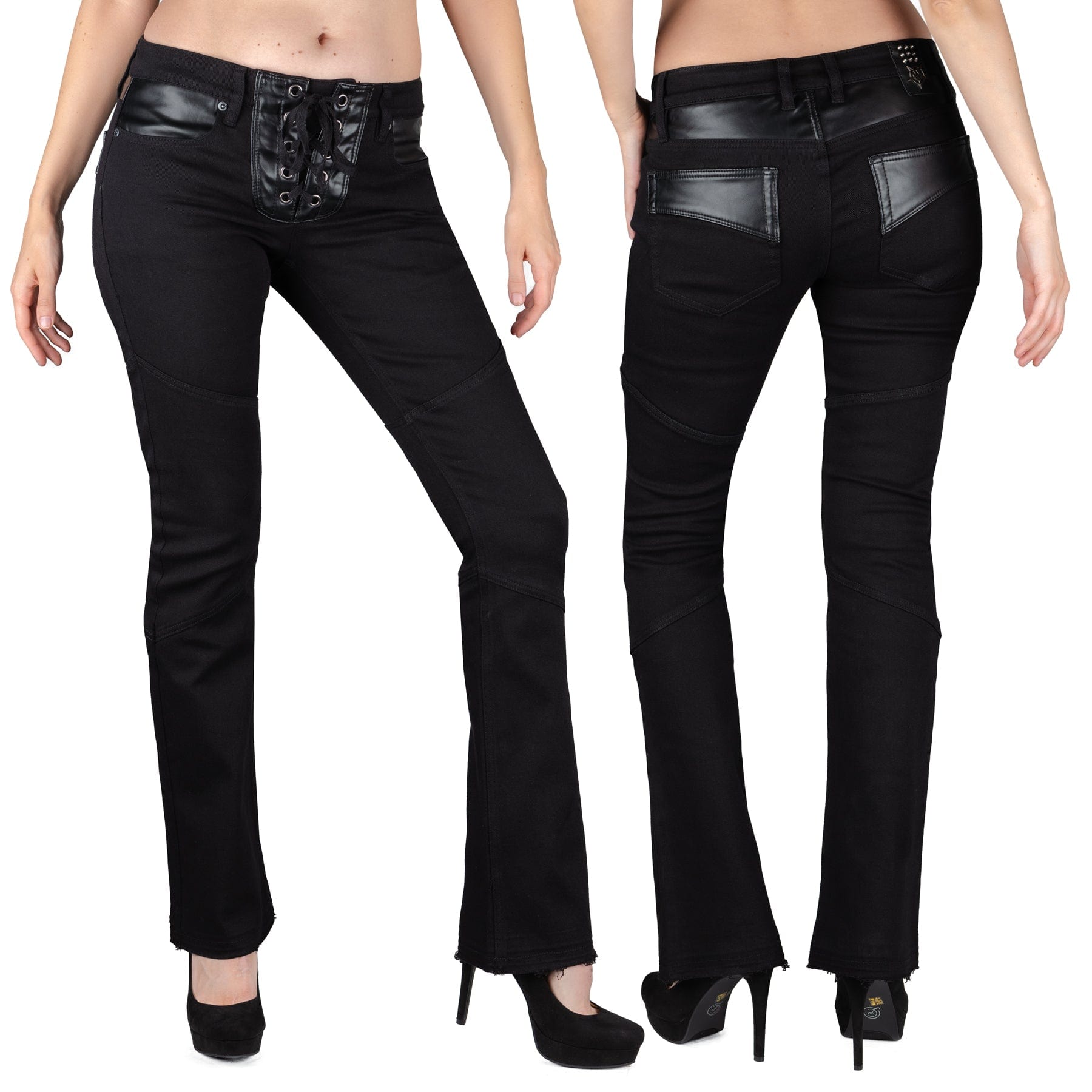 Wornstar Clothing Troubadour Unisex Stage Jeans - Black