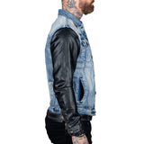 Wornstar Clothing Mens Jacket. Whiplash Denim Jacket