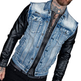 Wornstar Clothing Mens Jacket. Whiplash Denim Jacket