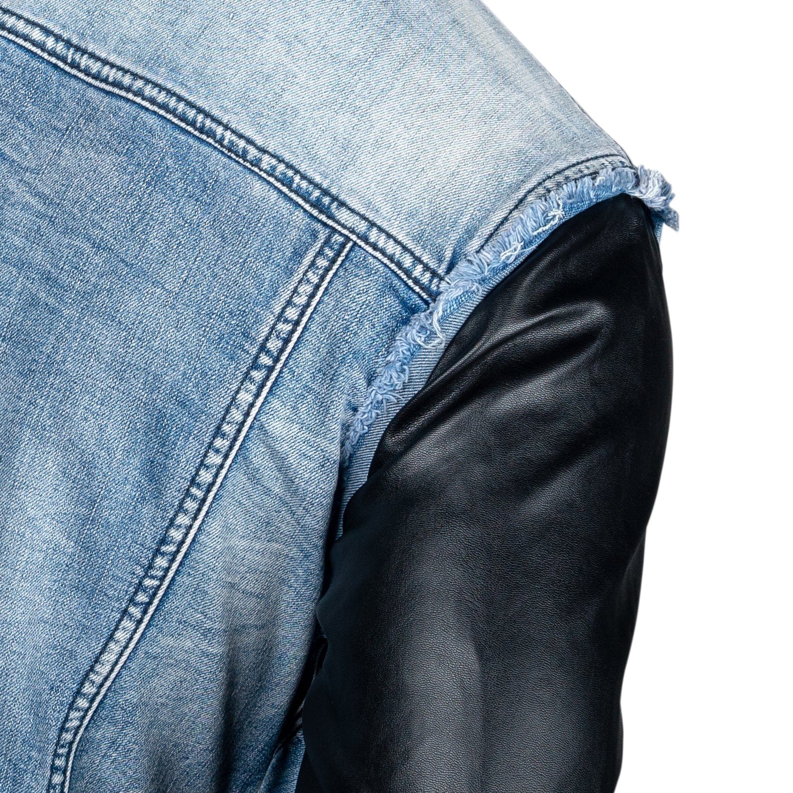 Wornstar Clothing Mens Jacket. Whiplash Denim Jacket