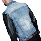 Wornstar Clothing Mens Jacket. Whiplash Denim Jacket