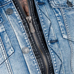 Wornstar Clothing Mens Jacket. Whiplash Denim Jacket