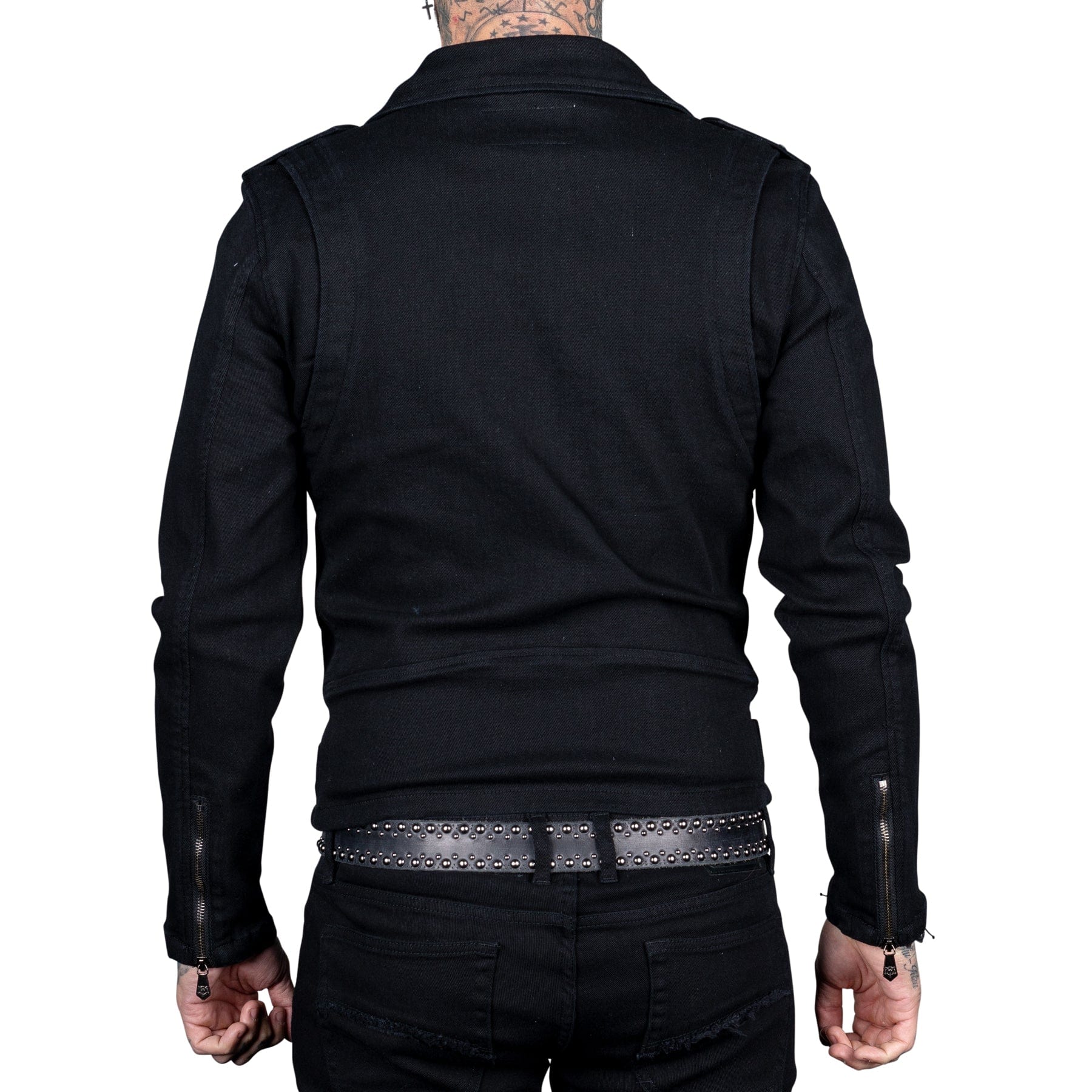 Wornstar Clothing Mens Jacket. Wild Child Denim Jacket