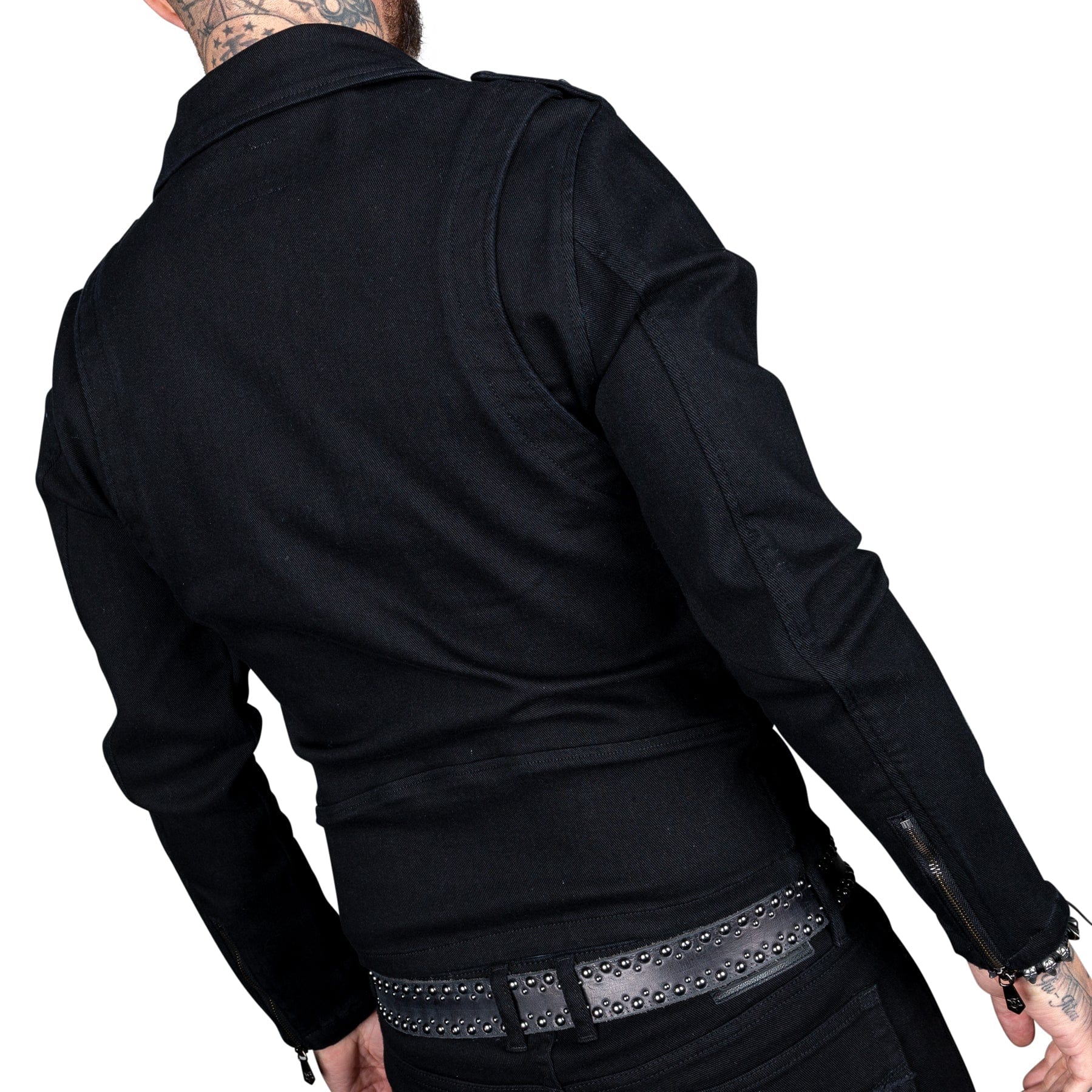 Wornstar Clothing Mens Jacket. Wild Child Denim Jacket