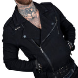 Wornstar Clothing Mens Jacket. Wild Child Denim Jacket
