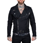 Wornstar Clothing Mens Jacket. Wild Child Denim Jacket