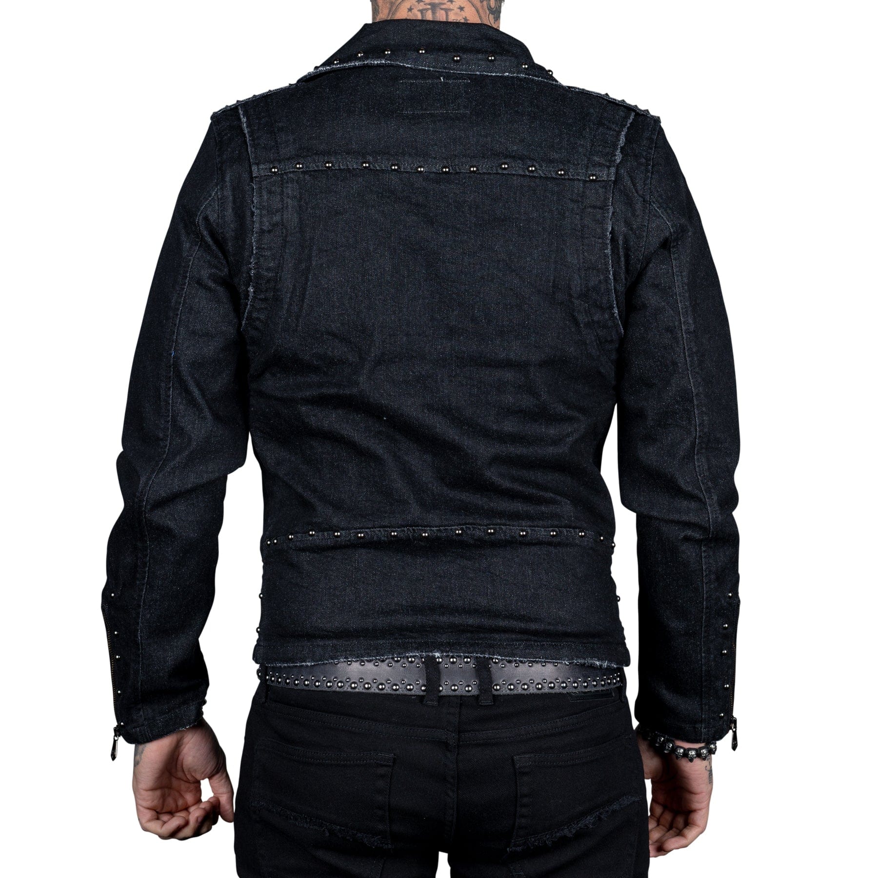 Wornstar Clothing Mens Jacket. Wrathchild Denim Jacket