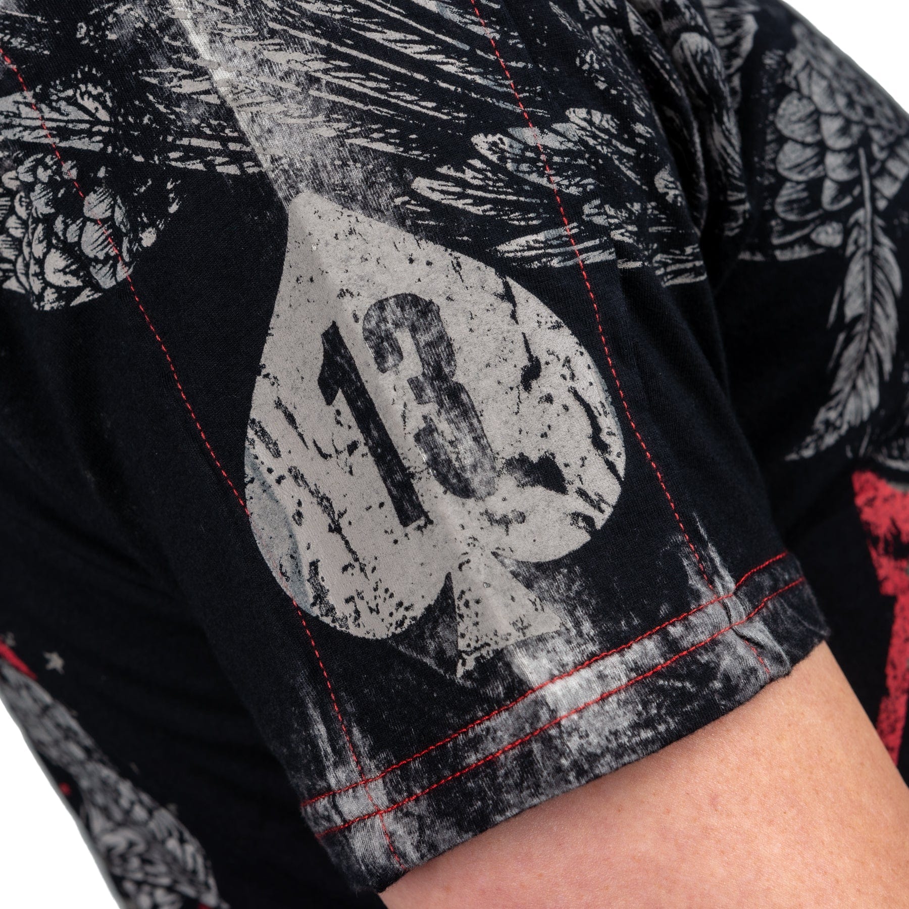 Wornstar Clothing Mens T-Shirt Battle Royale Mens Tee