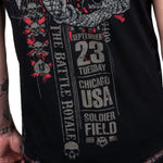 Wornstar Clothing Mens T-Shirt Battle Royale Mens Tee