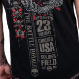 Wornstar Clothing Mens T-Shirt Battle Royale Mens Tee