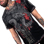 Wornstar Clothing Mens T-Shirt Battle Royale Mens Tee