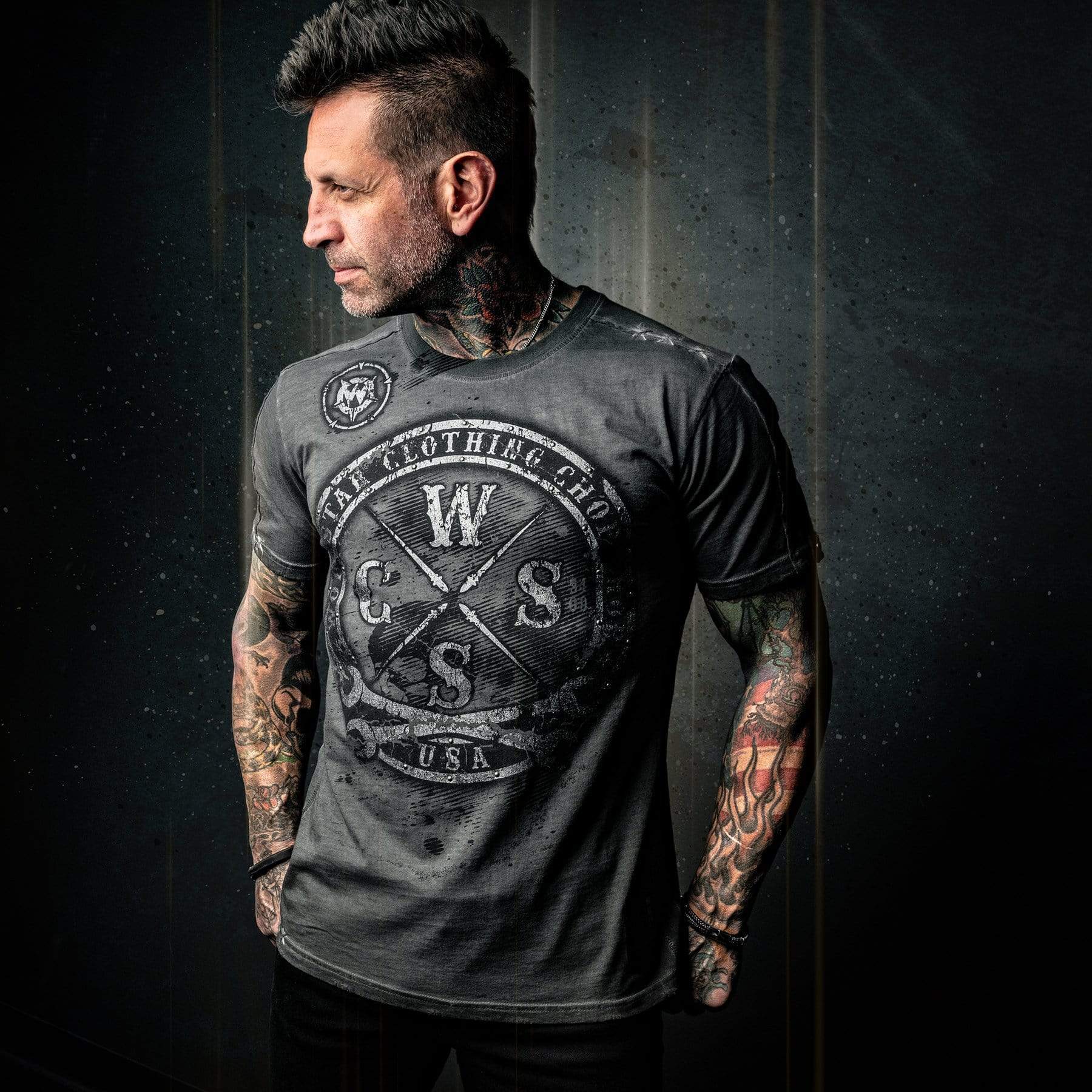 Artist Asylum Collection T-Shirt Chop Shop Tee