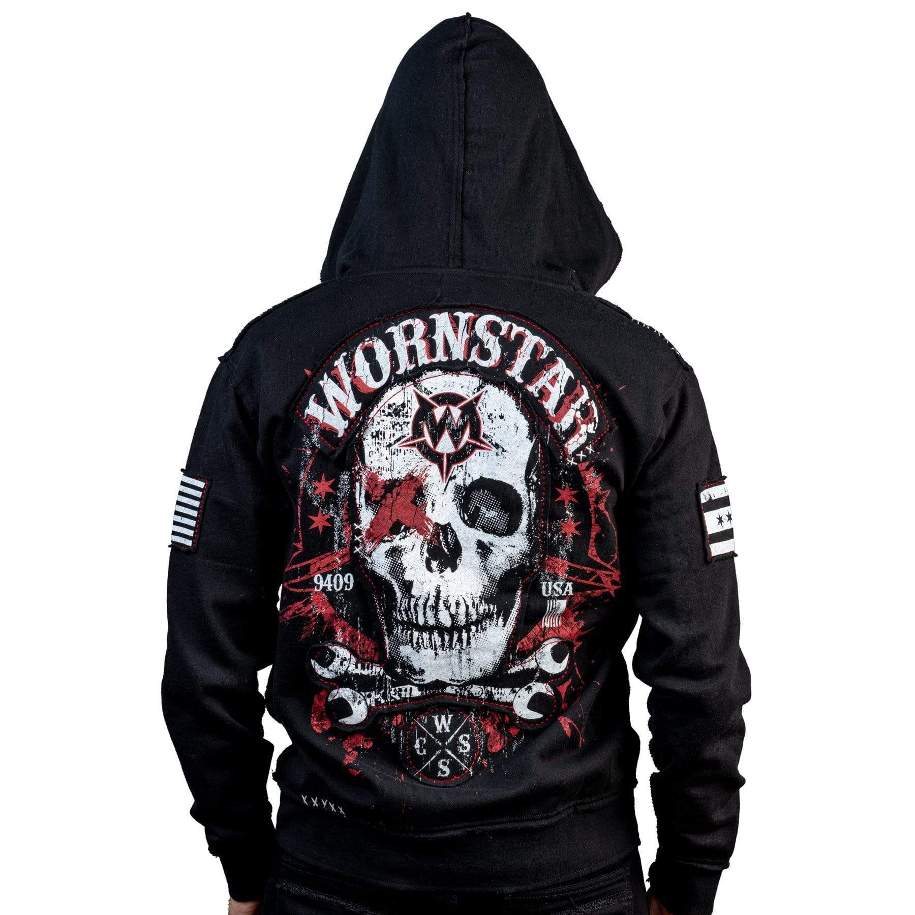 Artist Asylum Collection Hoodie Death Mechanic Zip Hoodie